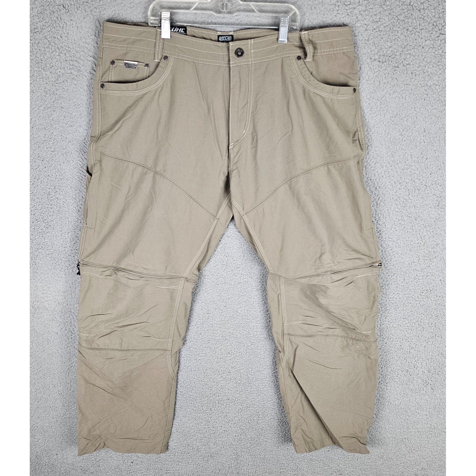 Kuhl Liberator Convertible Pants Men 40x30 Stealth Zip Off System Hiking Outdoor